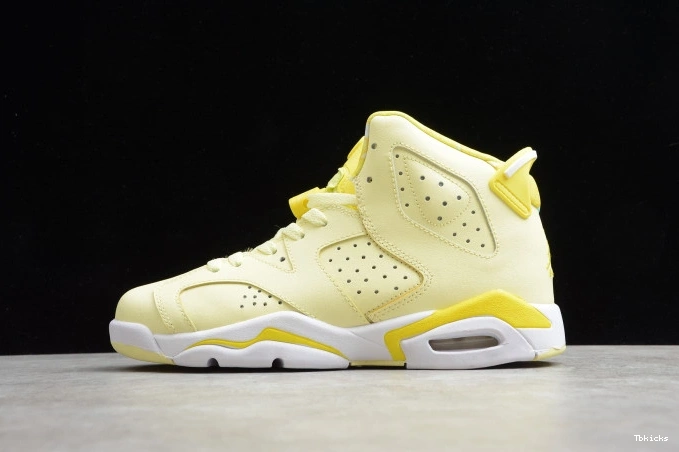 Rep TBK (GS) Floral Dynamic 543390-800 Yellow 6 Retro Air Jordan 0720